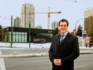 Real estate broker Goran Bucan of Sutton West Group Realty, Vancouver, at the 1.8-acre site at Willingdon Avenue and Boundary Road, Burnaby, B.C. that he sold in November for $145 million.| Chung Chow
