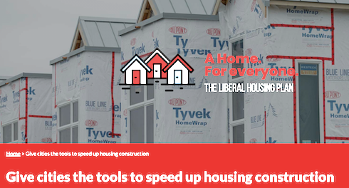 A Liberal housing brochure