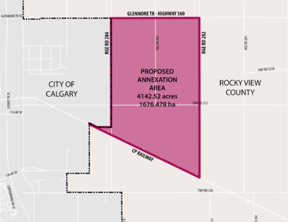 Calgary-Rocky View Annexation (2022)