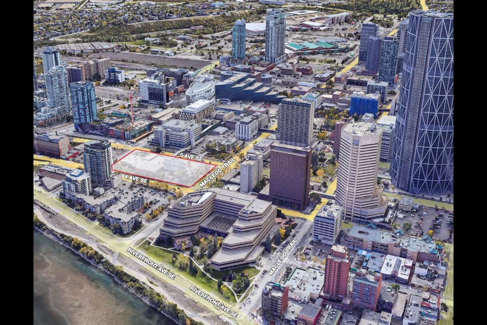 Entire city block in downtown Calgary. | Goodman Commercial
