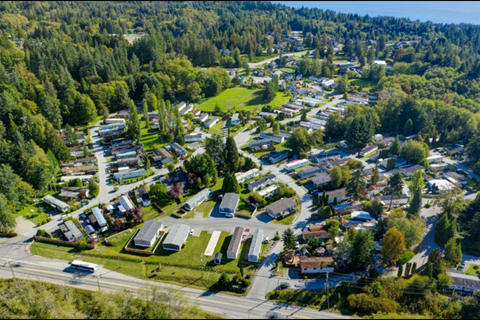 A CAPREIT manufactured home park in Gibsons, B.C. Recent home listings started at $198,000.| Canada Apartment Properties Real Estate Investment Trust.