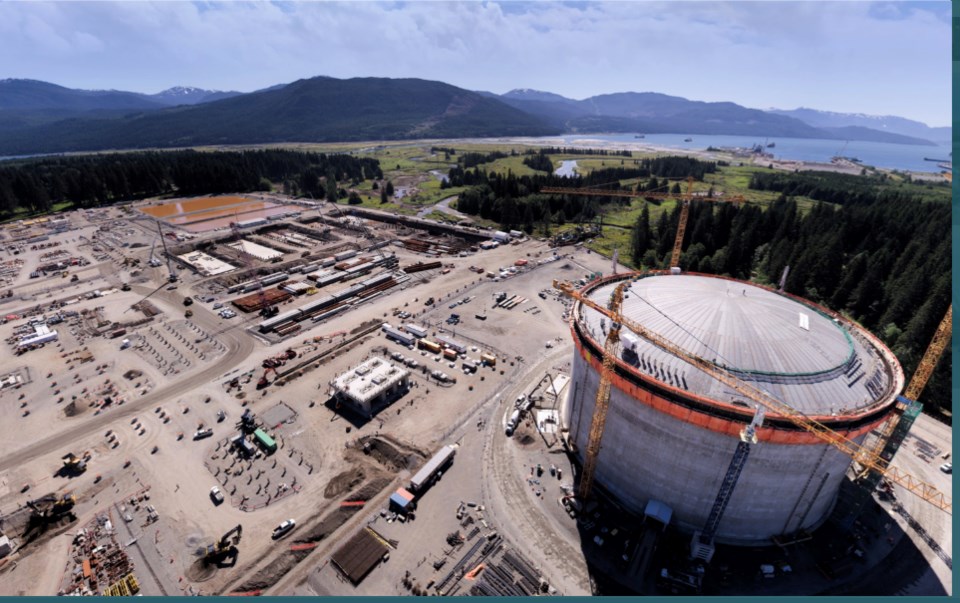 LNG Canada kitimat aug 2021