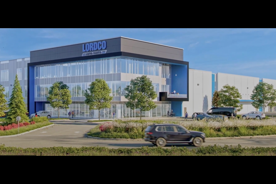 Lordco recently opened a 341,113-square-foot built-to-suit industrial project in Port Coquitlam. | Conwest

