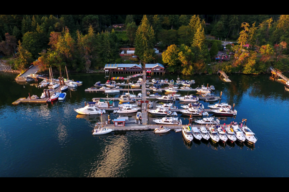 Montague Harbour Marina, Galiano: price reduced by nearly $500,000. | Colliers