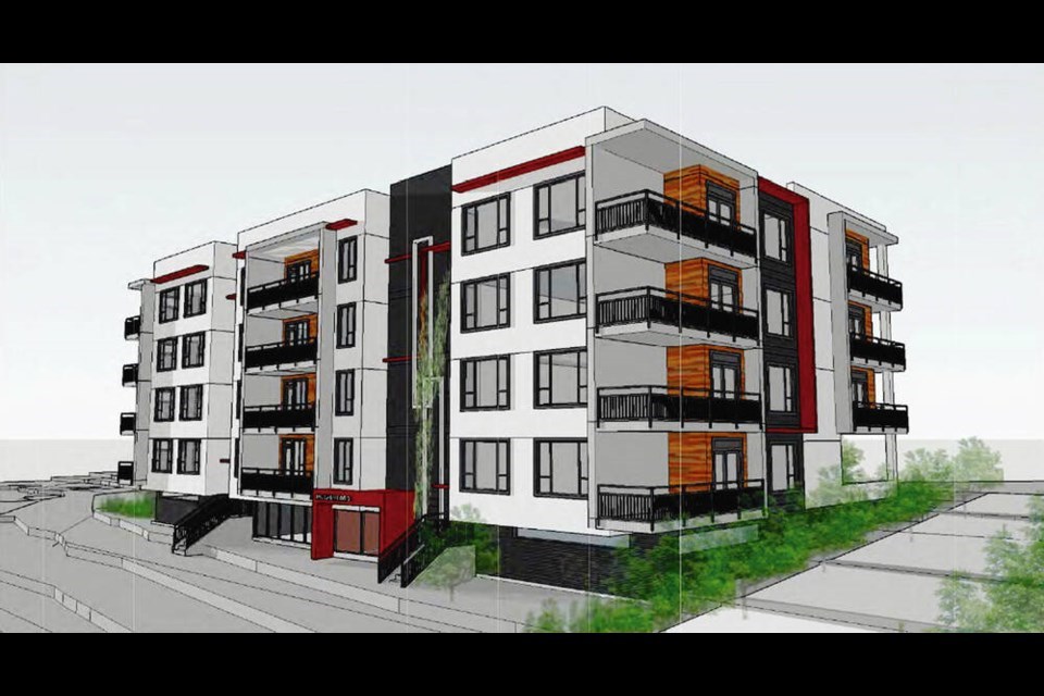 Building permit has been approved for this residential development at 6030 Linley Valley Dr. in Nanaimo. | WA Architects 
