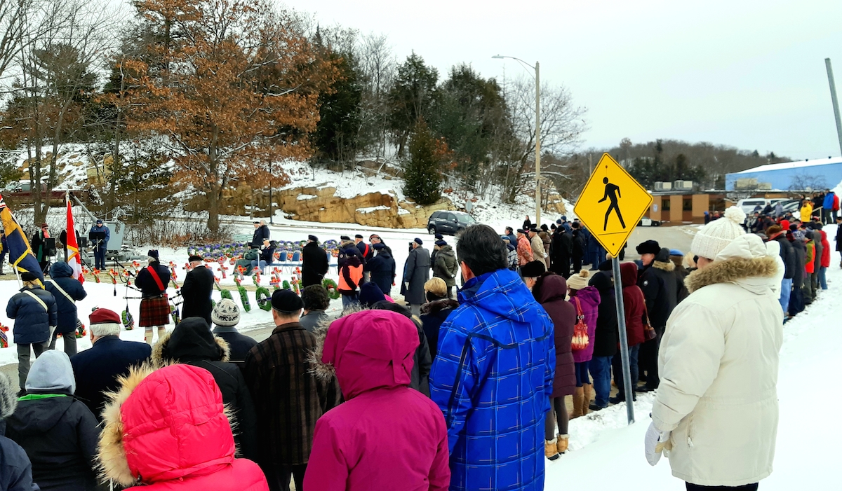 Elliot Lake gathers to mark Remembrance Day (11 photos) - ElliotLakeToday.com