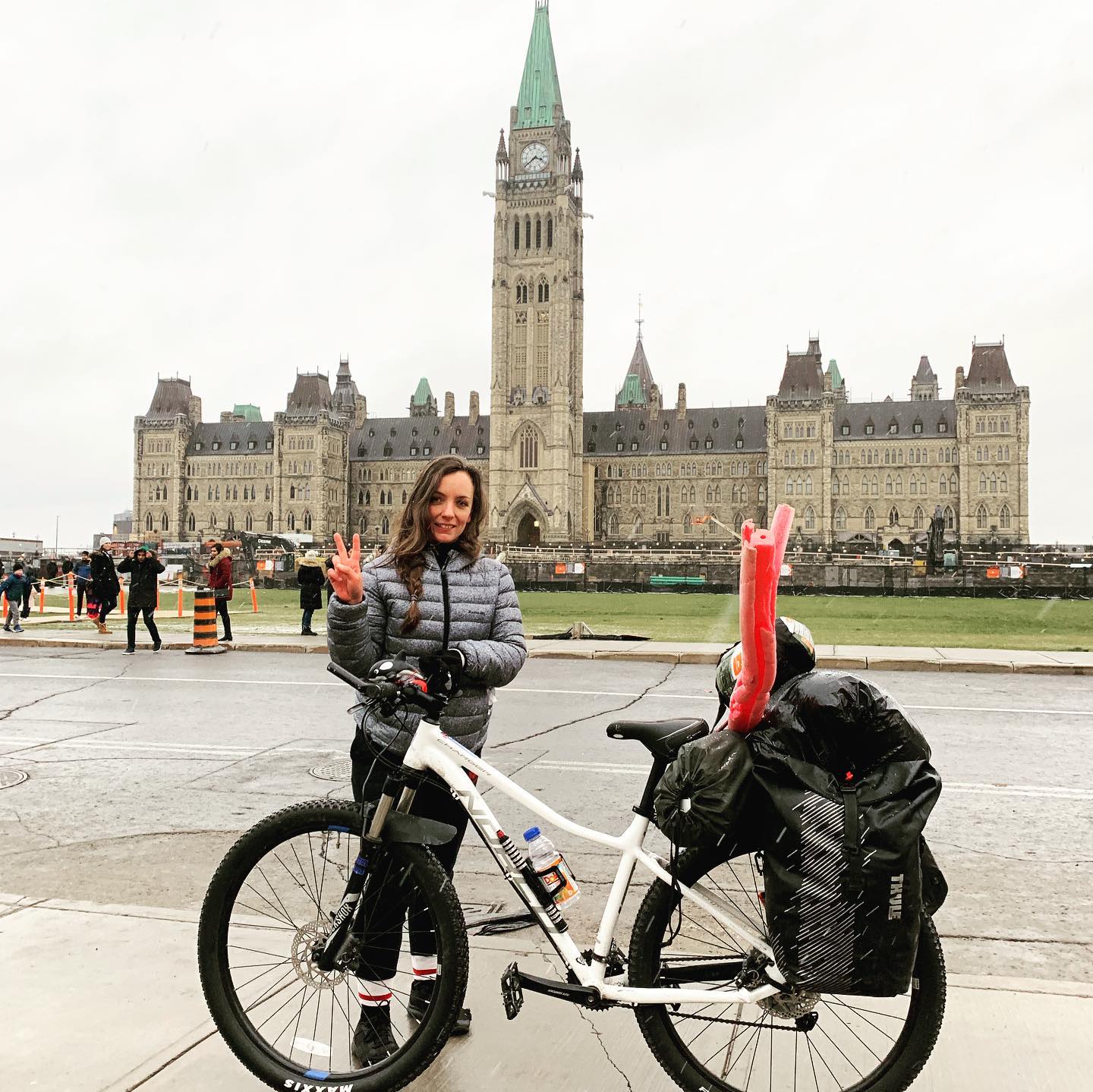 Kamloops mental health activist arrives in Ottawa, by bike - Kamloops Matters