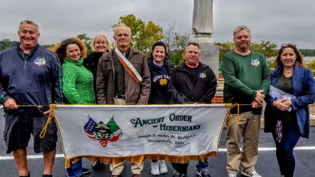 Hibernians participate in Our Lady of Fatima Rosary Walk - MahoningMatters.com