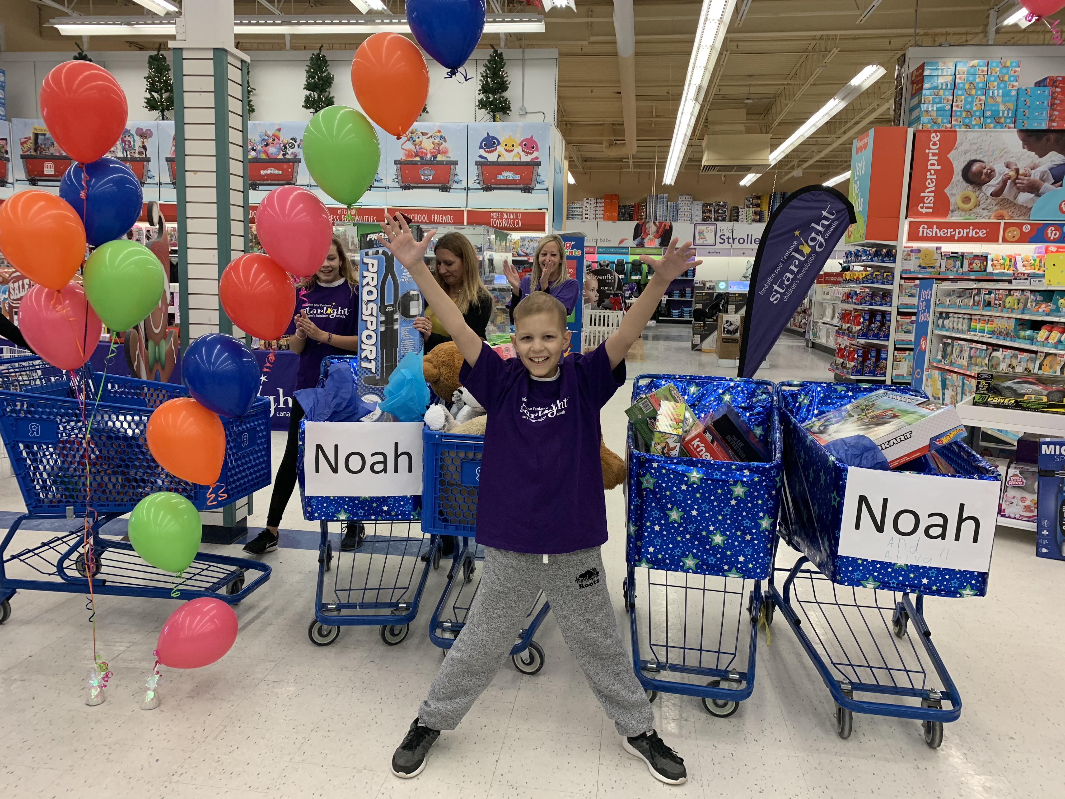Toy shopping spree brightens day for Newmarket boy battling cancer (14 photos) - NewmarketToday.ca