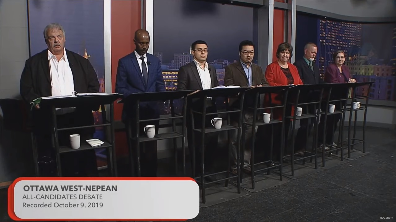 WATCH: Federal election 2019 Ottawa West-Nepean all-candidates debate - OttawaMatters.com
