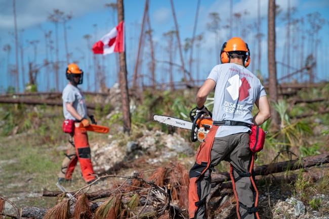 Canadian volunteers helping with Dorian recovery efforts in the Bahamas