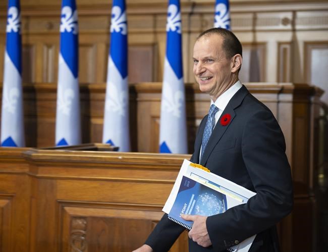 Quebec 'part of solution' finance minister says in bid to ease tension with West