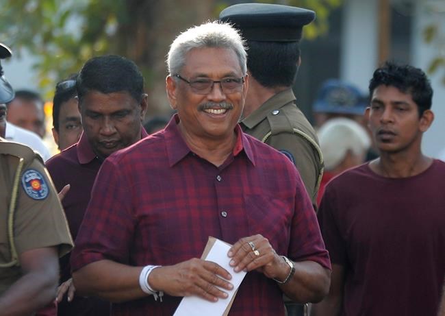 Former Sri Lankan defence chief wins presidential vote