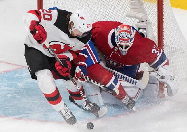 OT hero Palmieri helps Devils complete comeback victory over Canadiens