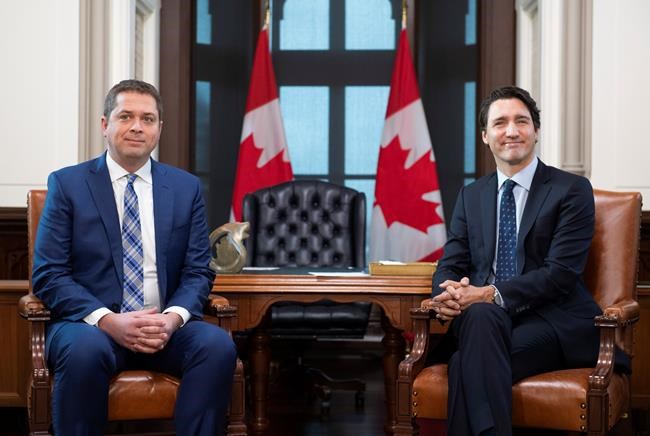 Scheer seeks common ground, Moe leaves disappointed after meetings with Trudeau - Airdrie Today