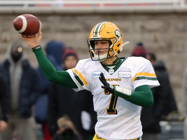 Trevor Harris puts on quite a show as Eskimos down Alouettes in East semifinal