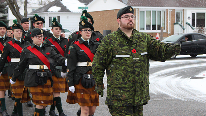 Chelmsford Legion marches for Remembrance Day