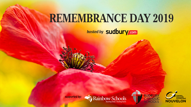 Watch again: Remembrance Day service from Sudbury Arena
