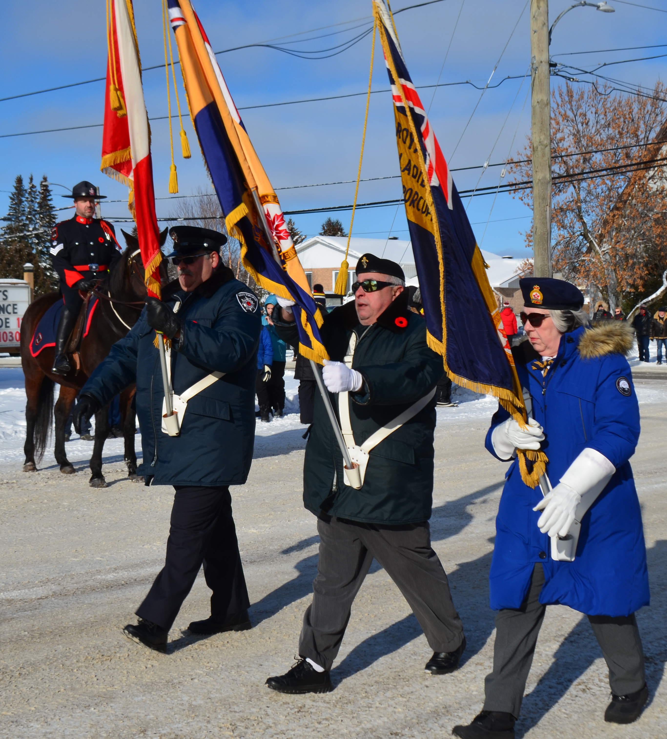 Remembrance Day ceremony draws hundreds in South Porcupine (12 photos) - TimminsToday