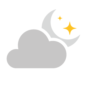 Partly cloudy and cirrus