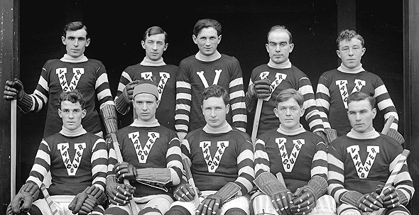 The Vancouver Millionaires in 1914 (Vancouver Archives Ref. CVA 99-126)